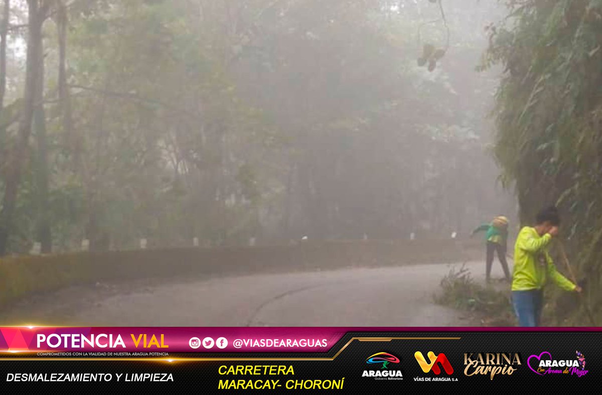 viasdearaguas's tweet photo. 🚧📸 Indetenibles con la misión de la Gdora. @Soykarinacarpio de mantenimiento vial con el desmalezamiento y limpieza, de la carretera #Maracay #Choroní
#AraguaReverdece
#ChávezEternoAmigo
@NicolasMaduro @dcabellor @VTVcanal8 @_Vpsops @99Punto5 @Mobraspublicas https://t.co/tewpcV5ycb