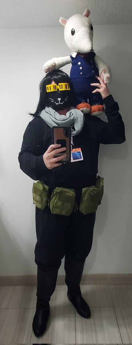 RhythmRender's tweet photo. Getting back into cosplay was a large wake up call that I honestly am out of the loop of shows/games/manga characters.
Because of this, I'm asking others this question:
Who else do yall think I should try to #cosplay?
(I've done Fatgum, Aizawa, and Oogie Boogie) https://t.co/IjK0msYAOc