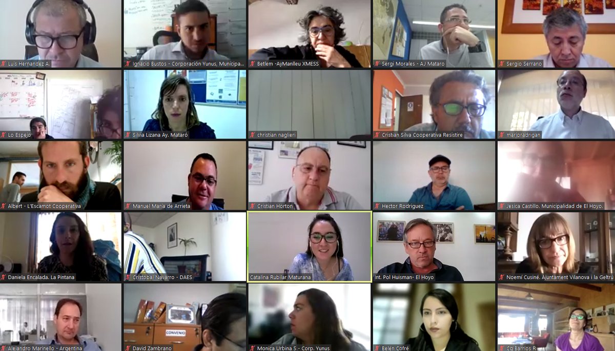 RedMuniCoop's tweet photo. 👋Participamos de un intercambio con redes que fomentan el cooperativismo y la economía social en #Chile y en #Catalunya #España 🇨🇱🇪🇸
👉Presentamos la trayectoria, compromisos y servicios que ofrecemos junto a @cooperarconf, federaciones y gobiernos locales.
#DesarolloLocal https://t.co/k1xRdd07li