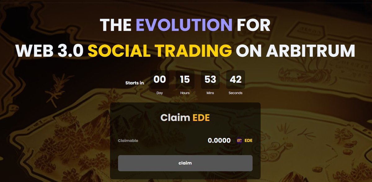 El Dorado Exchange (EDE) tweet media