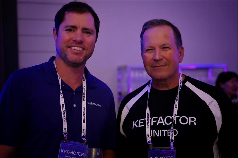 Keyfactor's tweet photo. 🥳 Our Americas Kickoff 2023 is officially underway! We started off strong last night with a welcome reception hosted by our Engagement Culture Ambassadors.
#WeAreKeyfactor https://t.co/JuXubUXM1v