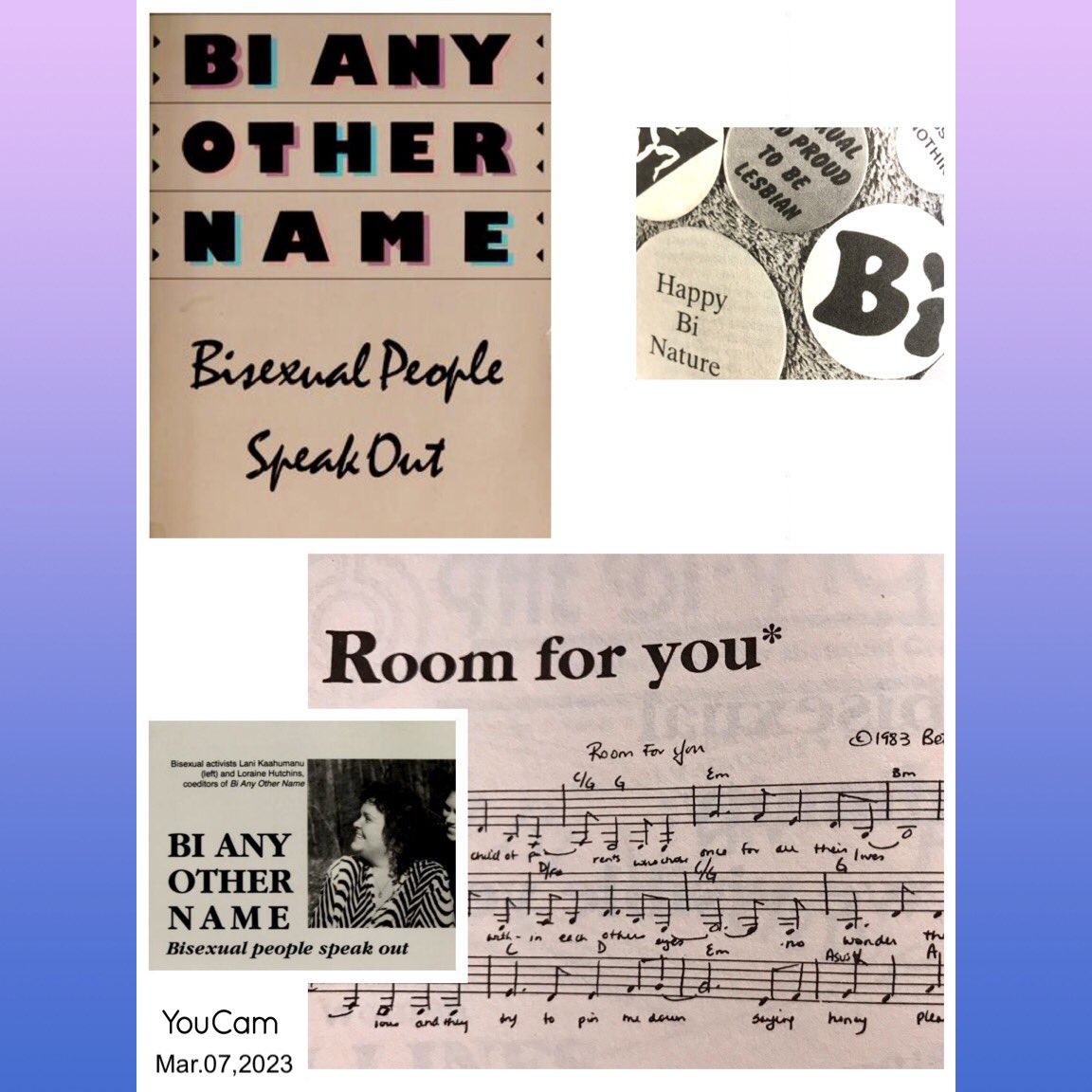 menacesof2019's tweet photo. Pride? Stonewall Riots? Abseiling dykes? Another story was being told in those early years - bisexual people claiming visibility inside and outside our community. Here’s a groundbreaking book from our archive and a link to #BiHealthMonth. #bilives #bihistory https://t.co/LIOjMARJuY