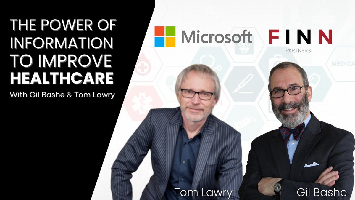 Gil_Bashe's tweet photo. I so admire @TCLawry - his dedication to the #healthecosystem - making #AI a platform to improve #patientcare, is 2nd to none! #hackinghealthcare #accesstocare
Together at #ATA2023. Thanks to @MSFTResearch for uniting us.
LISTEN TO OUR CONVERSATION:
https://t.co/Uq4udqw3Ut https://t.co/52hbPuxwc4