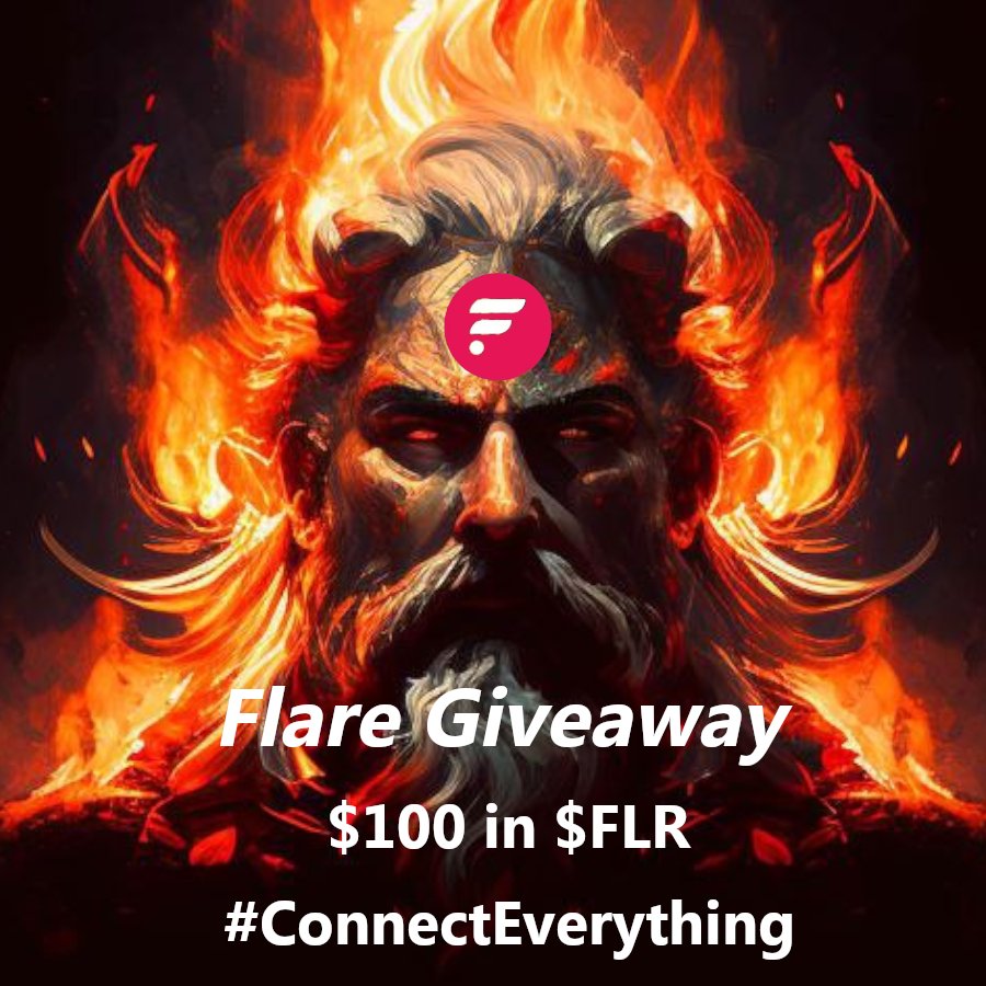 Ignis Finance ☀️ (@ignisfinance) on Twitter photo Flare Giveaway ☀️💰
We are giving away $100 in FLR tokens to one lucky person who:
✅ Follows <a href="/IgnisFinance/">Ignis Finance ☀️</a>
✅ Likes and Retweets
✅ Tags 3 friends
Just do these 3 things on the quoted tweet below for your chance to win!
The winner will be picked on Friday March 10th! Flare Giveaway ☀️💰
We are giving away $100 in FLR tokens to one lucky person who:
✅ Follows <a href="/IgnisFinance/">Ignis Finance ☀️</a>
✅ Likes and Retweets
✅ Tags 3 friends
Just do these 3 things on the quoted tweet below for your chance to win!
The winner will be picked on Friday March 10th!