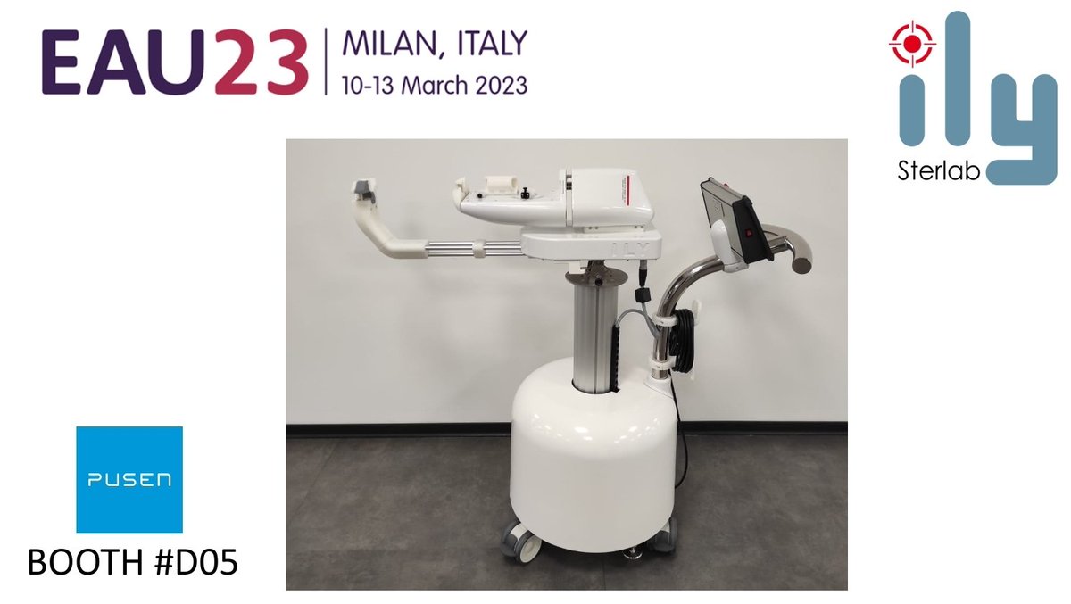 Housbow's tweet photo. I am honored to be at the next #EAU23 event with @PusenMedical

Visit us and try ILY Robot on simulator with the new 7.5 Fr HD ureteroscope from Pusen.

Scientific meeting presented by our expert Pr @wojciechpiotrk1 on Sunday the 12th of March.

Let's destroy stones 🎮 🦾 https://t.co/kDn3kn3YSw