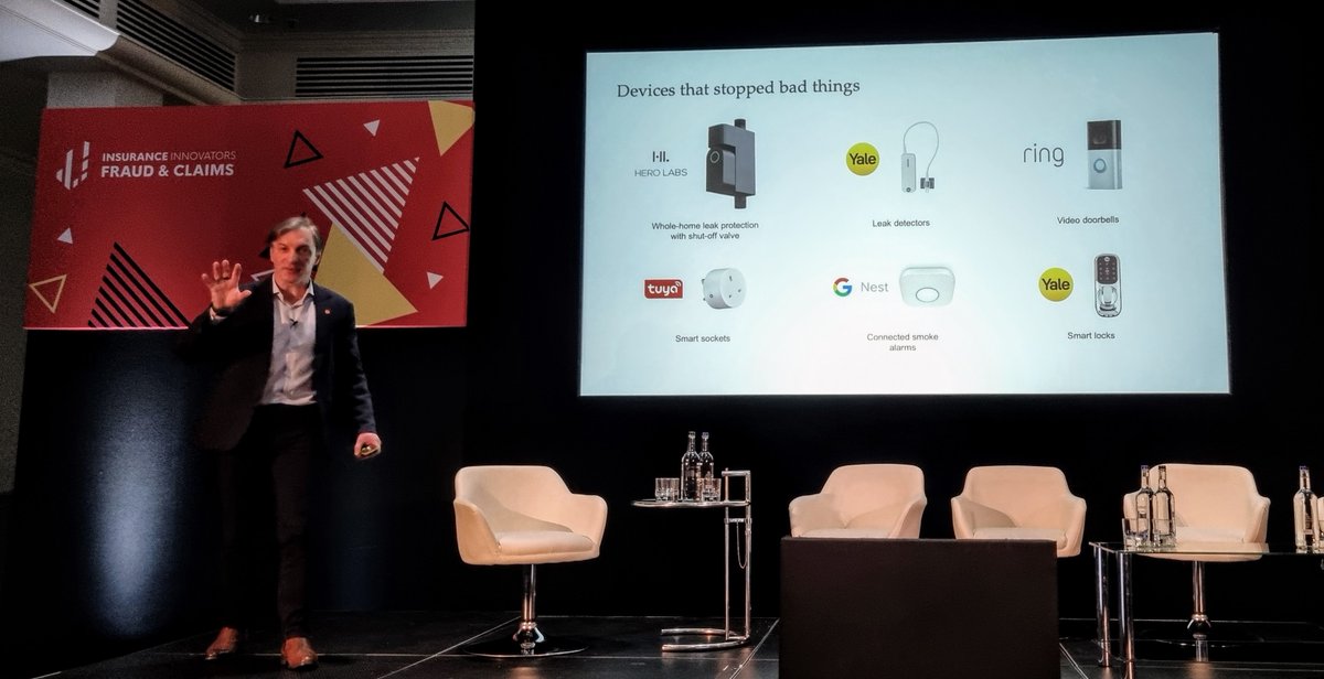 Here's <a href="/krystianzajac/">Krystian Zajac</a>, Locket CEO, delivering the keynote address at Europe's leading #Fraud &amp; #Claims Conference, <a href="/Insurance_Innov/">Insurance Innovators</a> - sharing Locket's vision for preventative, #IoT and tech-driven solutions. #IIFRAUDCLAIMS23 @RingUK <a href="/YaleHomeUK/">YaleHomeUK</a> <a href="/madebygoogle/">Made by Google</a> @WeAreHeroLabs