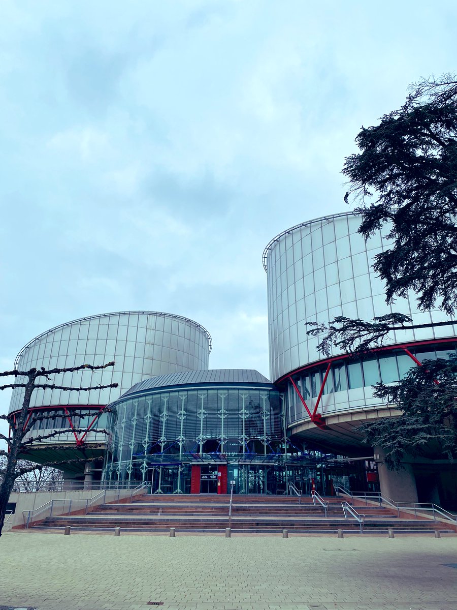 Been a while! 

#ECtHR #HumanRights #Strasbourg