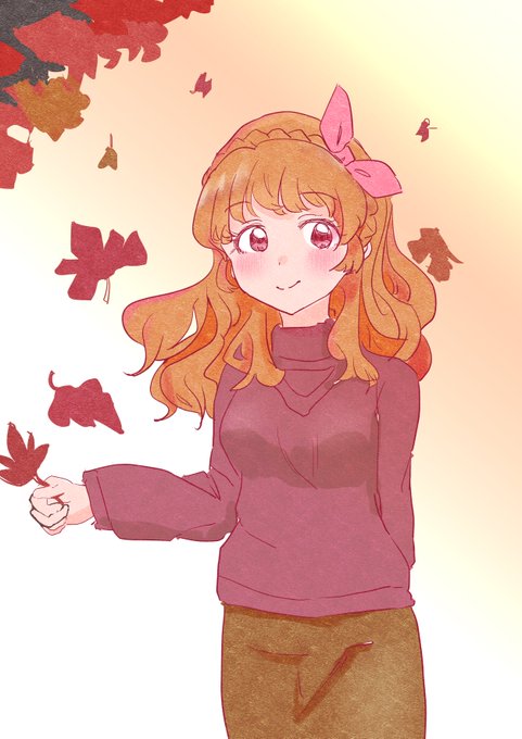 「ロングヘアー 紅葉」のTwitter画像/イラスト(新着)｜5ページ目