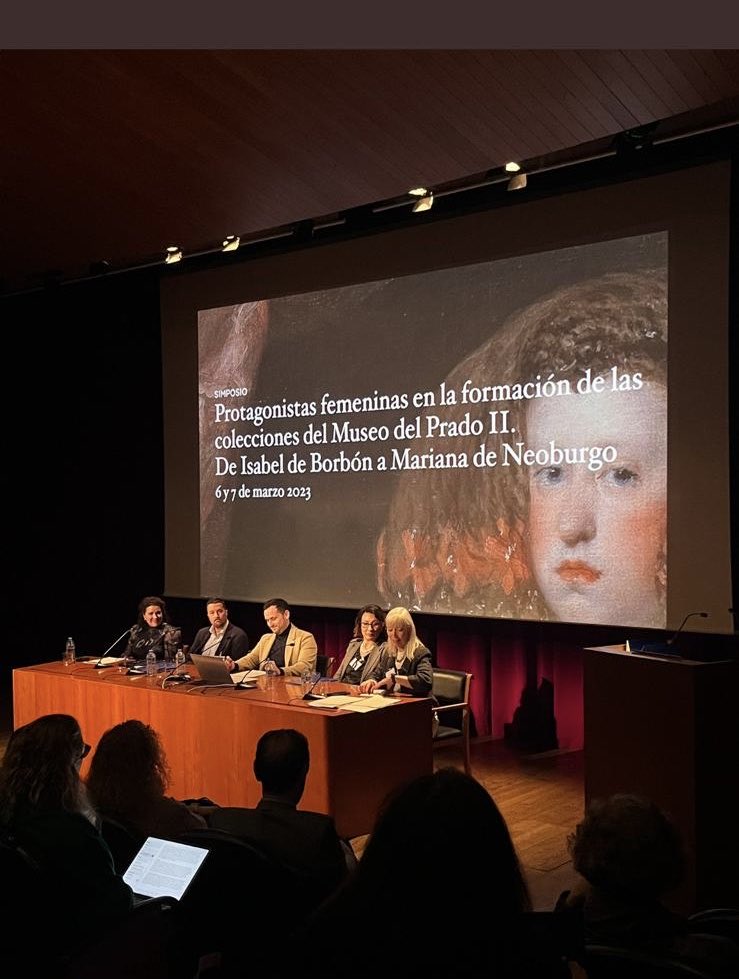ezeborgognoni's tweet photo. Ha sido una enorme alegría poder celebrar la previa del 8M participando del simposio “Protagonistas femeninas en la formación de las colecciones del ⁦@museodelprado⁩,” bajo la coordinación académica de la prof. García Pérez. 🧵 https://t.co/2YeegWYlE8