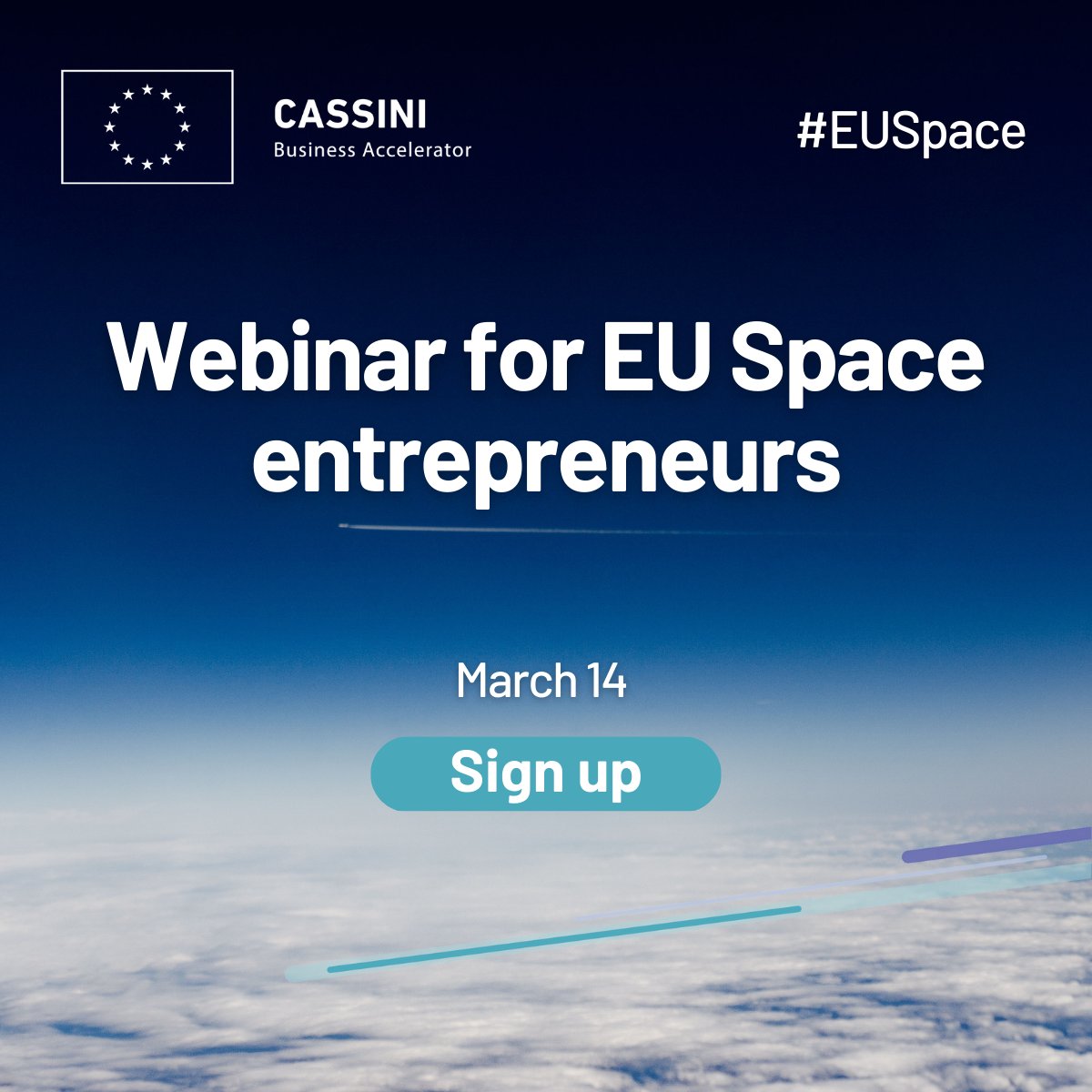 The #CASSINI Business Accelerator provides an opportunity to leverage #Copernicus data for innovative ideas and business opportunities🚀

We are organising a virtual Q&A session on🗓️March 14 at 15:00 CET 

Registration at👇 cassini.pnptc.com/webinar-regist… 

#EUSpace 🇪🇺🛰️ #cassiniEU