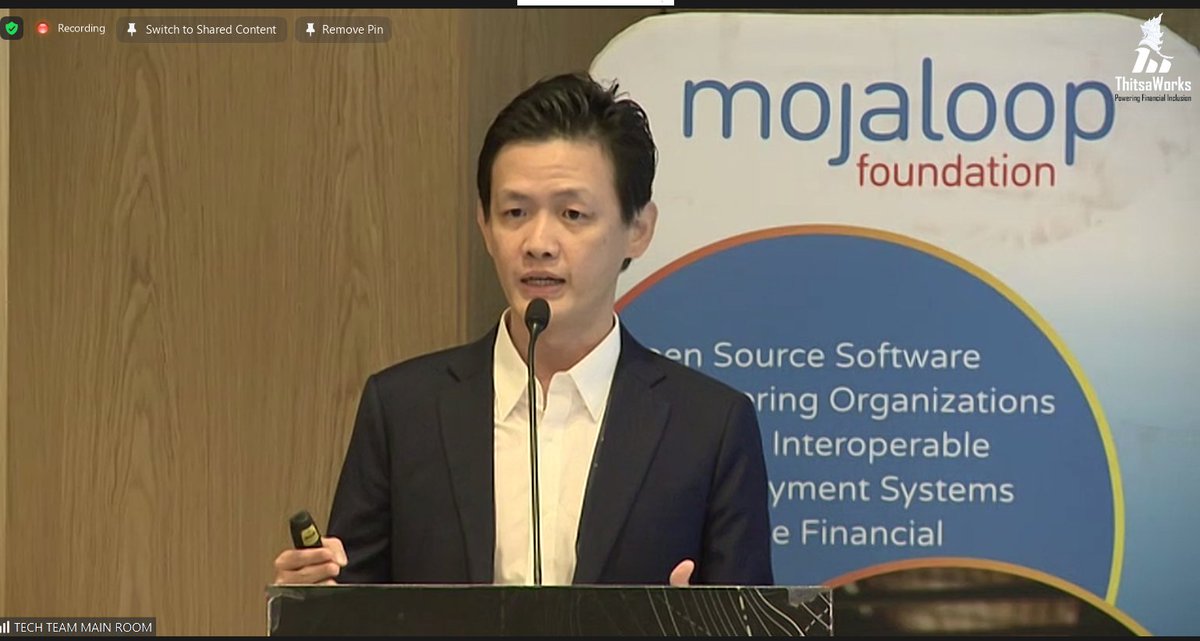 thitsaworks's tweet photo. Dr. Pyae Phyo Lwin, COO of #ThitsaWorks, shared his experience with #Mojaloop deployment and DFSP onboarding in Myanmar from a Hub Operator’s perspective at today’s #MojaloopPI21 OSS Community Meeting. 

#ThitsaWorks #fintech #financialinclusion #payments https://t.co/IGCtG2j8HF