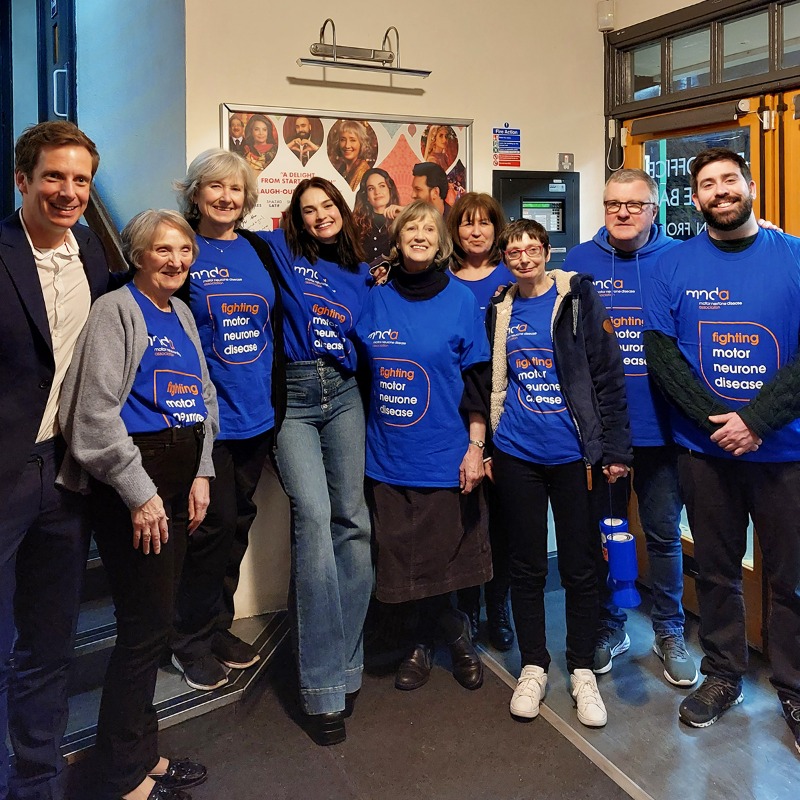 Huge congrats to our <a href="/LondonNthMND/">North London MNDA</a> Branch and their patron, Lily James, who held a viewing of Lily's film 'What's love got to do with it?' @PhoenixCinema raising £7,000.

Lily stayed for a Q&amp;A, photos and signing after the show.

Huge thanks to all involved 🎥 #MND