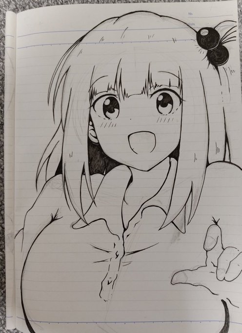 Twitterに浮上できていなかった時に描いていたアナログ絵② 