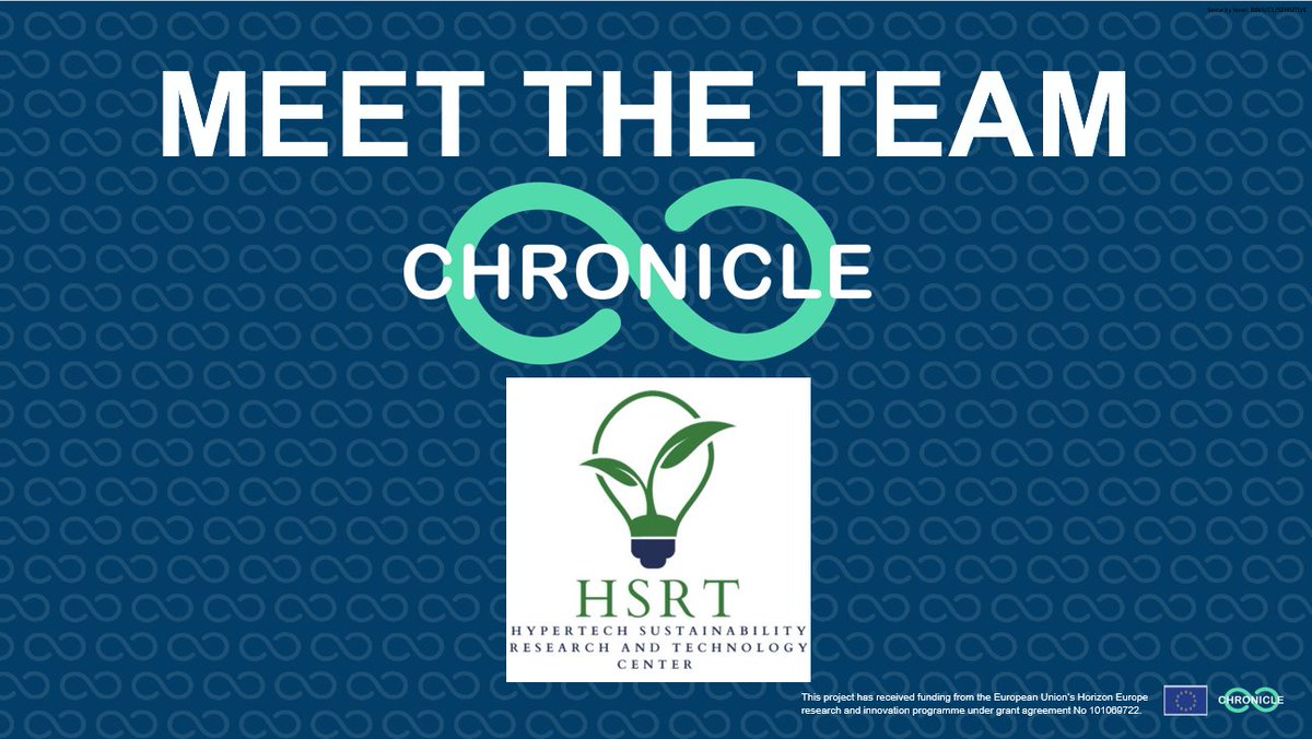 Chronicle Project (@chronicleheu) on Twitter photo 💡 Meet the #CHRONICLE team!!
👤 Hypertech Sustainability Research & Technology Center is a nonprofit #research organization.
HSRT is a technical #manager of CHRONICLE #project.
Check the website 👉 hsrt.gr
🔔 Last news and updates on lnkd.in/eqJxAfDK 💡 Meet the #CHRONICLE team!!
👤 Hypertech Sustainability Research & Technology Center is a nonprofit #research organization.
HSRT is a technical #manager of CHRONICLE #project.
Check the website 👉 hsrt.gr
🔔 Last news and updates on lnkd.in/eqJxAfDK