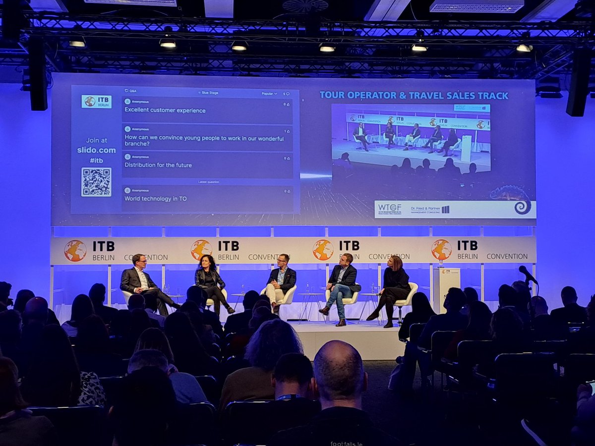 Tour Operators are in a #transformation process. To discuss the most important questions, the panel is asking the audience to send in their relevant questions. What would you ask the panel? 

#ITBBerlin #ITBcon23