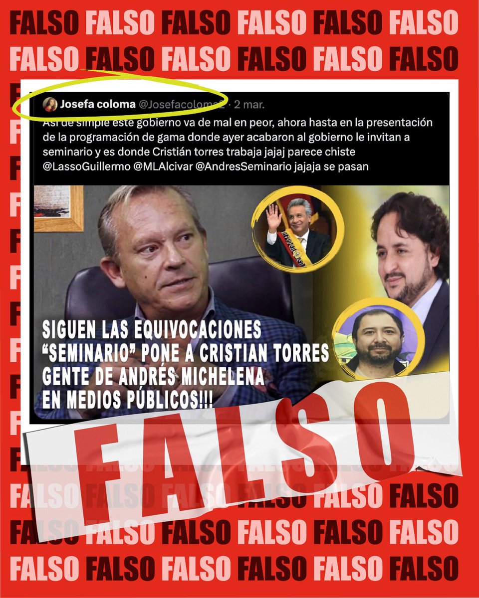 SegcomV's tweet image. Circula en redes sociales información falsa respecto al secretario general de comunicación. La administración de los medios públicos es independiente. Se solicita a la ciudadanía informarse por medio de canales oficiales.