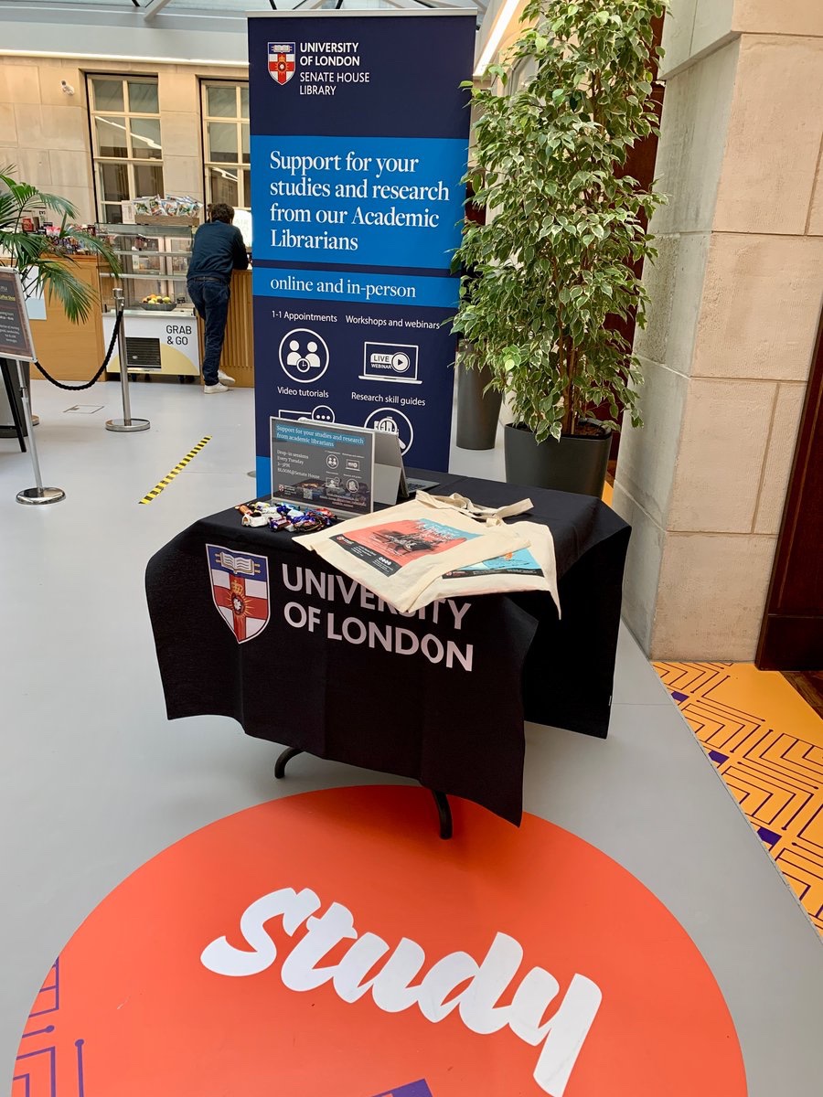 Did you know that @SenateHouseLib has a team of subject specialist academic librarians that can support your studies and research? We’re in Bloom@SenateHouse every Tuesday in March, 2-3PM - just drop by for a chat! 👩‍💻👨‍💻📚🖋️📒