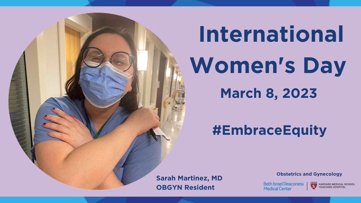 BIDMC Obstetrics and Gynecology (@bidmc_obgyn) on Twitter photo In <a href="/bidmcobgynrez/">BIDMC OBGYN Residency at Harvard Medical School</a>, we offer equitable learning opportunities to all. PGY-1 @medsarita_ is an advocate and champion of this work! Thank you for being a <a href="/womensday/">Women's Day</a> leader. #EmbraceEquity #InternationalWomensDay #IWD2023 In <a href="/bidmcobgynrez/">BIDMC OBGYN Residency at Harvard Medical School</a>, we offer equitable learning opportunities to all. PGY-1 @medsarita_ is an advocate and champion of this work! Thank you for being a <a href="/womensday/">Women's Day</a> leader. #EmbraceEquity #InternationalWomensDay #IWD2023