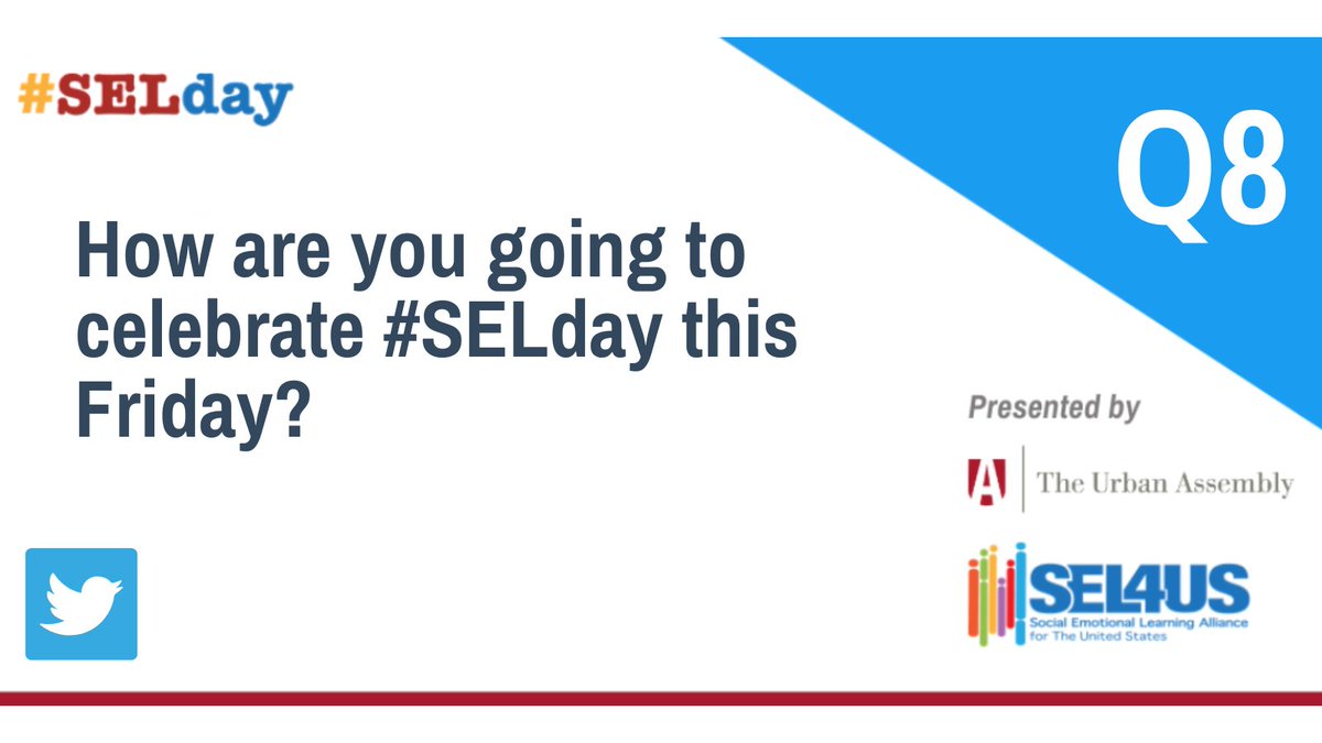 How are you going to celebrate #SELday this Friday? <a href="/UrbanAssembly/">Urban Assembly</a>