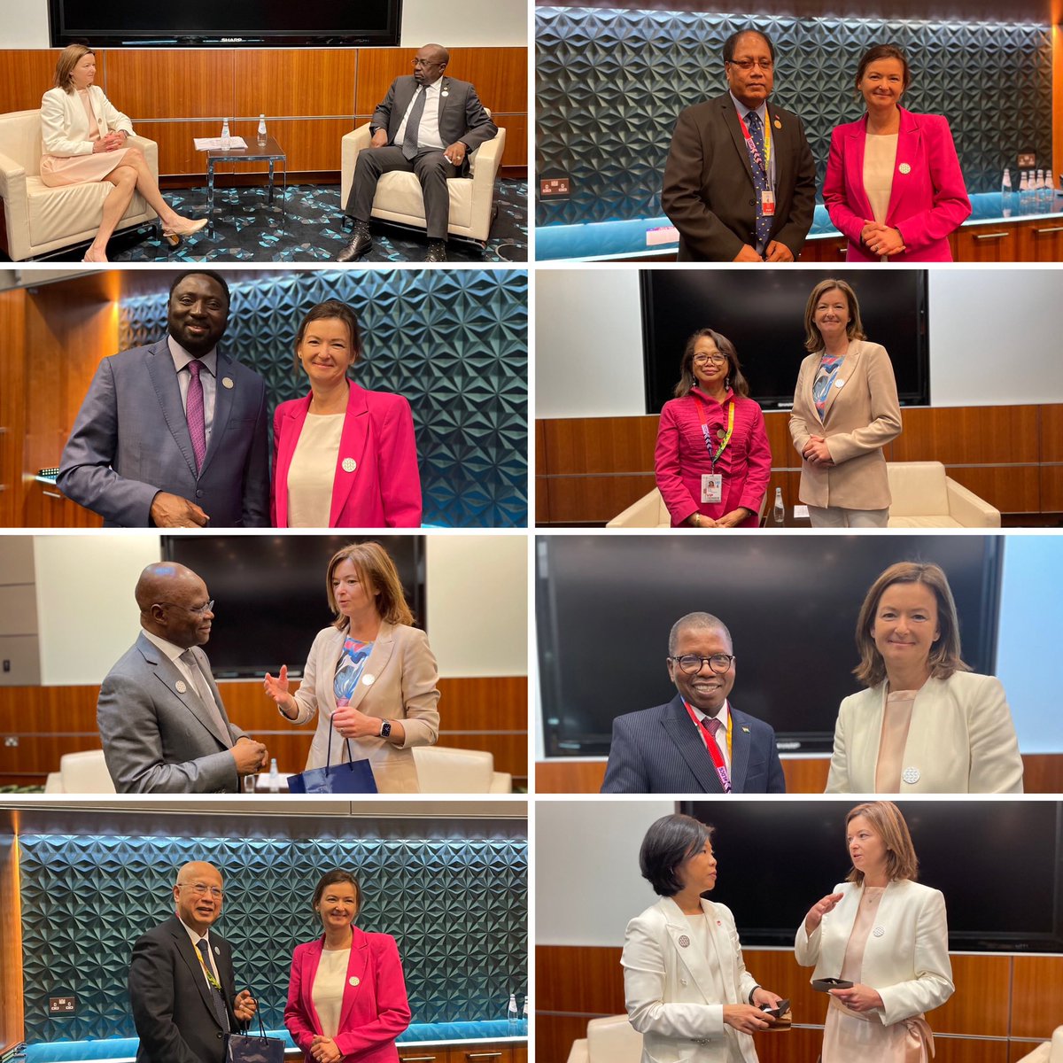 MZEZ_RS's tweet image. On the sidelines of #LDC5 conference, MFEA @tfajon met with the FMs of Antigua &amp;amp; Barbuda, Benin, Gambia, Kiribati, Madagascar, Niger, StateSec of Singapore and Cambodian Minister of Trade.

On the agenda 👉🏻 strengthening cooperation 

#BuildingTrust #SecuringFuture