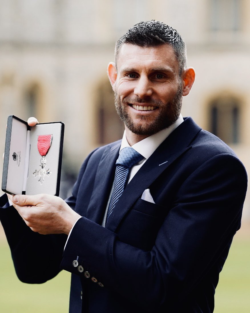 James Milner MBE 🎖 

Congratulations, Milly 🙌