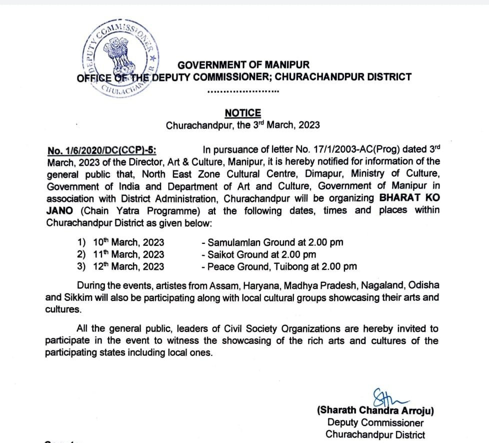 District Information Office, Churachandpur tweet media