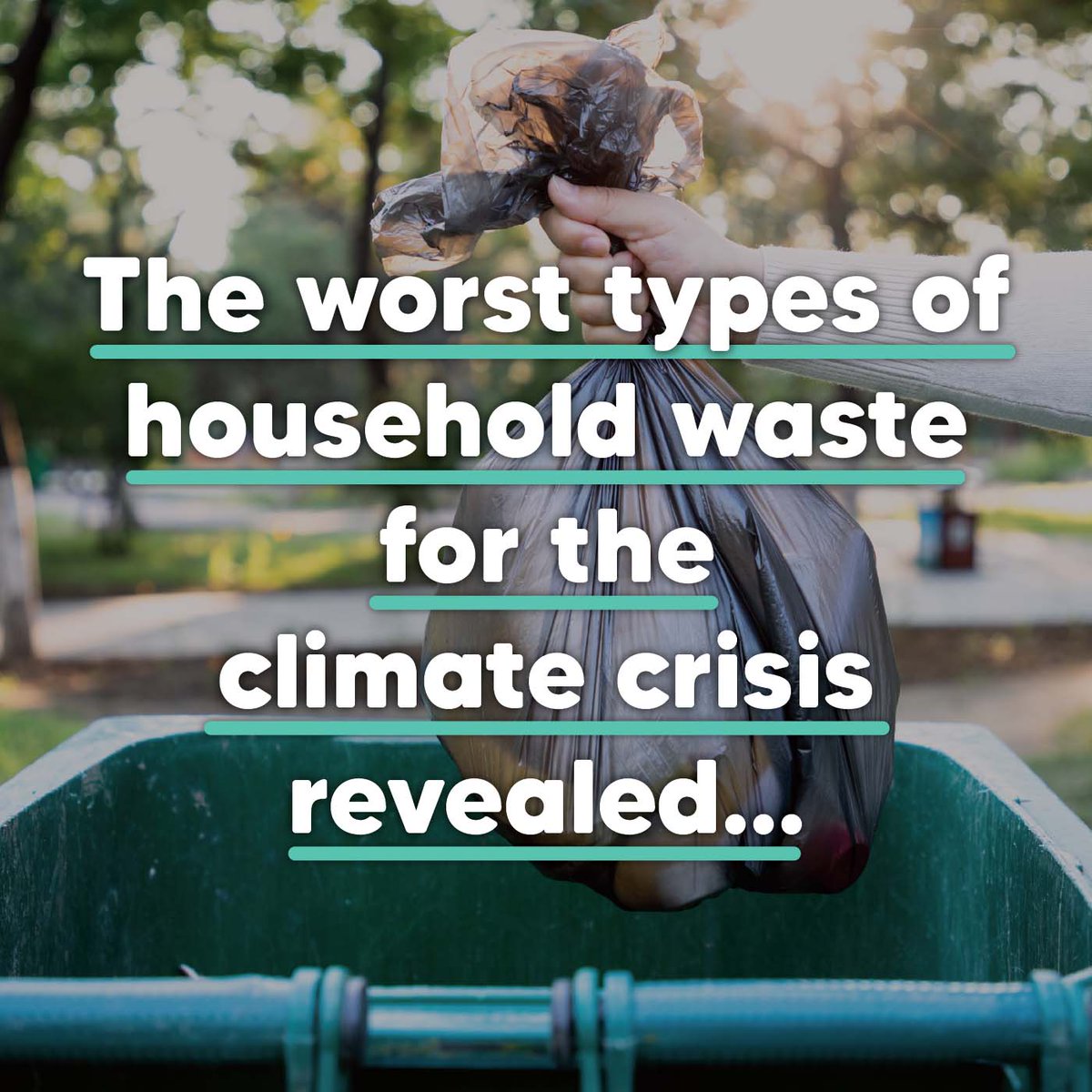 We need to start thinking twice about what we buy and throw away as new data reveals the worst waste binned from our homes. (1/4)