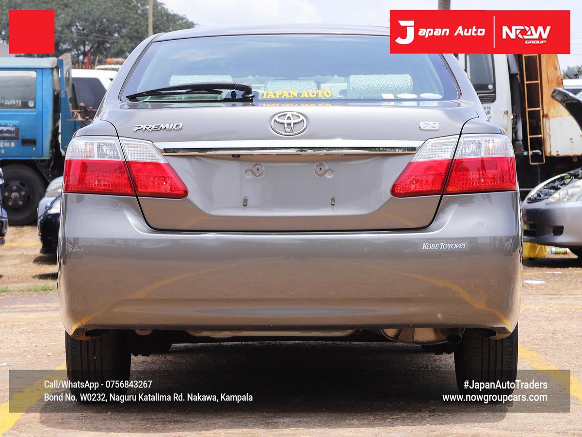 Japanautotrader's tweet image. In Stock, Toyota Premio 2008
Call or WhatsApp us on 0756843267 or visit nowgroupcars.com #nowgroupcars #japanautotraders #kampalarides #safecars #Uganda #luxurycarsforsale #instagramcars #tiktokcars #snapchatcars #kampaladealership #toyotapremio
