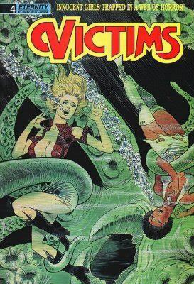 Victims, a strange and rare oddity of a comic series from Eternity Comics with covers by a young Jim Balent! #EternityComics #JimBalent #ComicArt #Horror