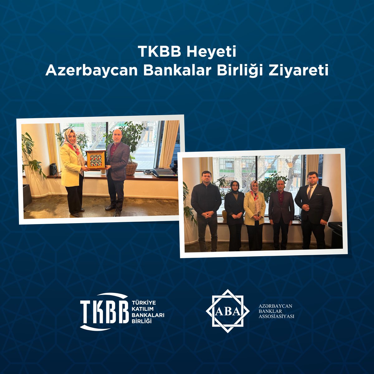 TKBB Azerbaycan ziyareti kapsamında 3 Mart 2023 tarihinde Azerbaijan Banks Association (ABA) Başkanı Zakir Nuriyev ile bir görüşme gerçekleştirdi. Yapılan görüşmede iki ülkenin bankacılık sektörüne dair önemli gelişmeler ve ++