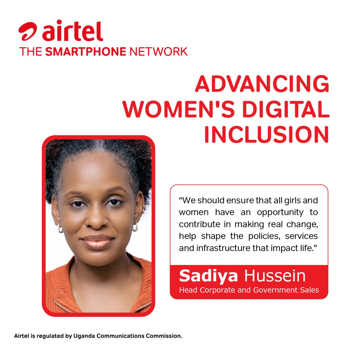 Airtel_Ug's tweet photo. Where there is a woman, there is magic. Let's take a moment to celebrate the women from our excellent team here at Airtel.  
#IWD2023
#WomensDayUG https://t.co/j3iKww8lUw