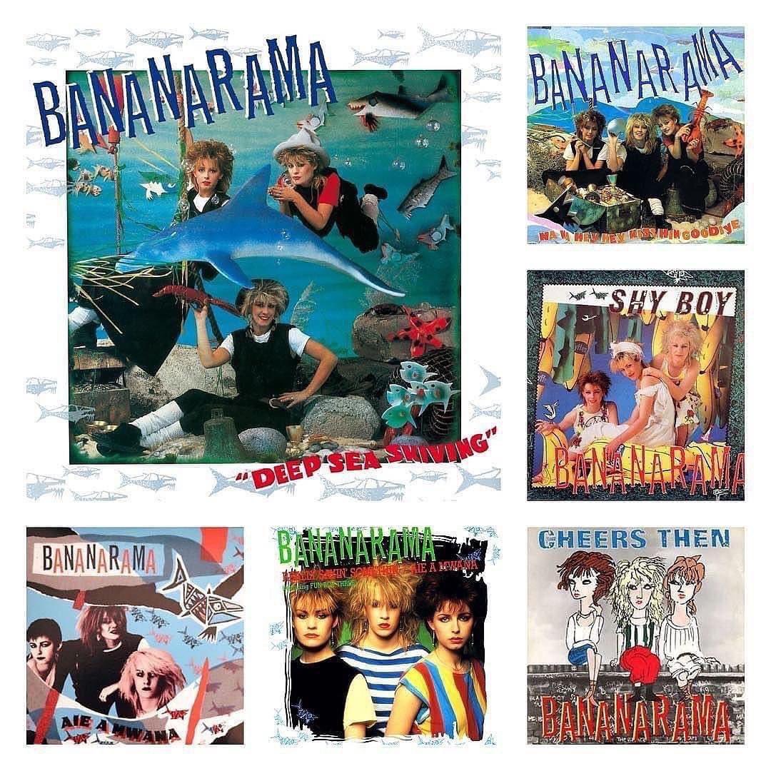 Happy 40th anniversary to Bananarama’s debut album, ‘Deep Sea Skiving’. Released this week in 1983. #bananarama #deepseaskiving #funboythree #aieamwana #reallysayingsomething #shyboy #cheersthen #nanaheyheykisshimgoodbye #hesgottact 🍌🍌🍌