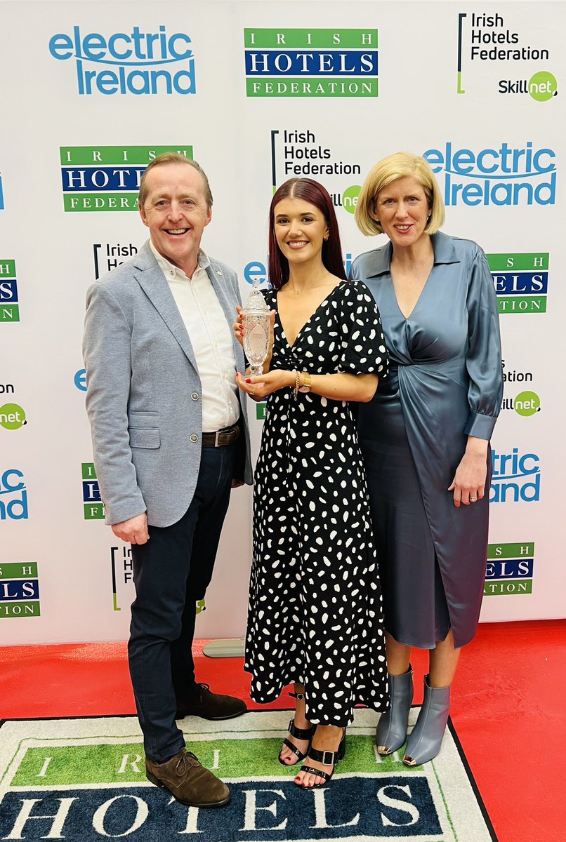 So proud of Sonia Smith <a href="/CahernaneHouse/">Cahernane House Hotel</a> winner of the <a href="/IHFcomms/">Irish Hotels Federation</a> Employee of the Year 2023.
#premgroup #premhospitality #ihf #cahernanehousehotel