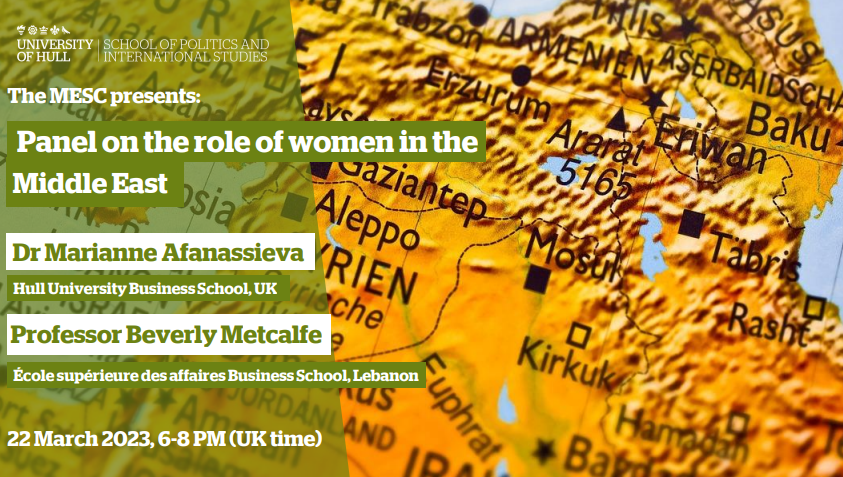 FBLP Research (@fblp_research) on Twitter photo Join the <a href="/MESG/">mesg</a> on the 22nd March for an online panel discussion on the role of women in the Middle East. All welcome, please register here: bit.ly/3kQHRYS
<a href="/Culture_Campus_/">CultureCampus</a> <a href="/hullalumni/">University of Hull Alumni</a> <a href="/faceofresearch/">@FACEofResearch</a> Join the <a href="/MESG/">mesg</a> on the 22nd March for an online panel discussion on the role of women in the Middle East. All welcome, please register here: bit.ly/3kQHRYS
<a href="/Culture_Campus_/">CultureCampus</a> <a href="/hullalumni/">University of Hull Alumni</a> <a href="/faceofresearch/">@FACEofResearch</a>