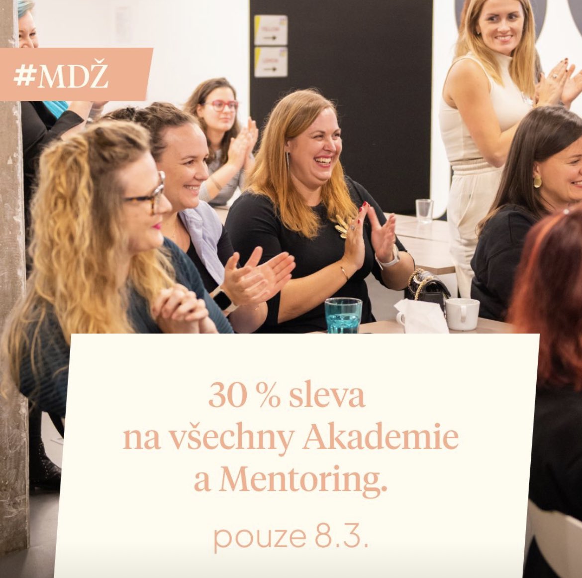 Na MDŽ místo kytky vzdělávání ❤️ holkyzmarketingu.cz