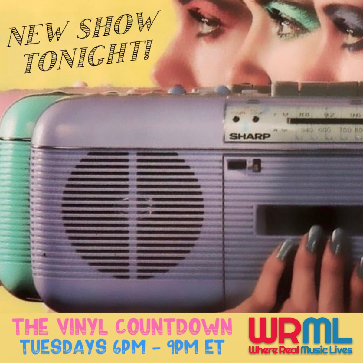 vcountdownradio's tweet photo. Good morning 80s heads! A new episode of the program airs tonight at its normal time. Our top 3 classic countdown features 1983, a TV rerun from 1989, a handful of new songs, including new audio artifacts and a fresh live performance! I hope to hear you tonight at 6! https://t.co/DdyepYumgQ