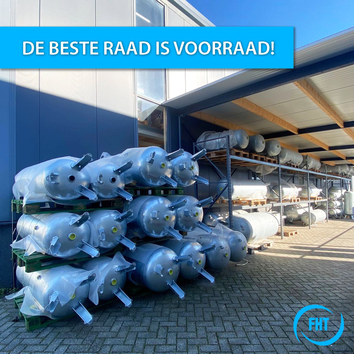 FHTperslucht's tweet photo. De beste raad is voorraad! Nu uit voorraad leverbaar 💨⚙️#ketels #pneumatiek #raad #voorraad https://t.co/X7HKQqDbIb