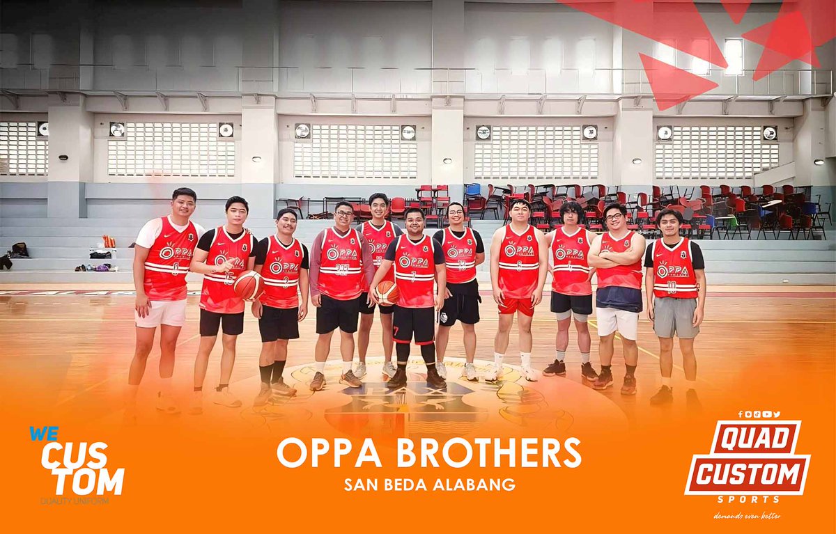 Thank you for trusting 'OPPA BROTHERS'
SPORTS APPAREL
📍Located at San Roque ,San Pedro Laguna
)#quadcustomapparel #sublimationphilippines #sublimation #sublimationph #sublimationprint #basketballjersey #manufacturing #sportswear #fitnessapparel #gymapparel #gymwear #fitnesswear