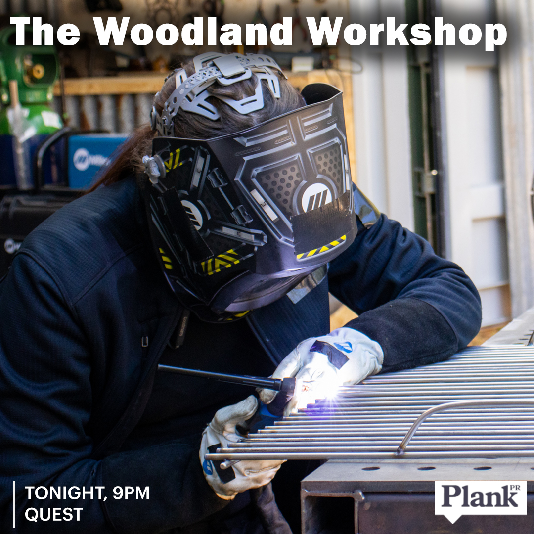 In the last episode of the series the team are working hard creating some amazing sculptures, including a BBQ!  Don't miss the final episode of #TheWoodlandWorkshop tonight on <a href="/QuestTV/">Quest</a> at 9pm