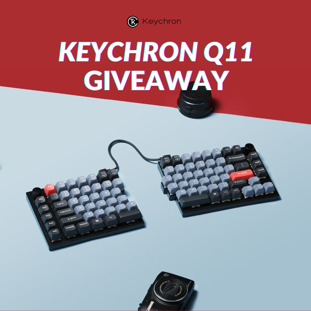 To celebrate the release of Keychron Q11, we are giving away two Q11 to two lucky winners🎉. Winners will be announced on March 13.

Retweet and enter #giveaway👉🏻 gleam.io/eLIU1/keychron…

Order here👉🏻bit.ly/3T1k1qc

#keychron #setup #mechanicalkeyboard  #customkeyboard