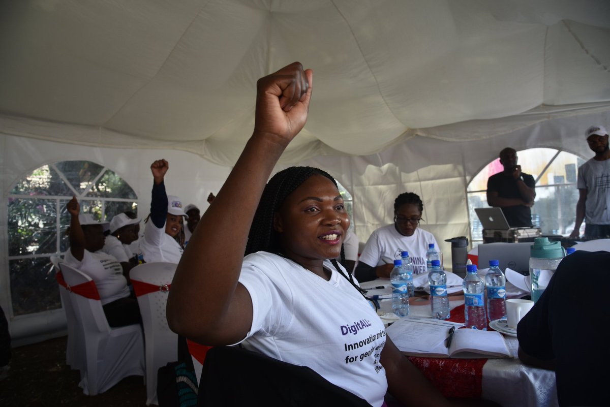 AymHub's tweet photo. @DASHJOHNTEZ representing at the
Youth-led feminist baraza for #IWD2023 'It is no longer a question of IF we should use ICT for social and economic advancement, but WHEN and HOW technology solutions can work for women and girls'
#NinaPower @ActionAid_Kenya @UNDPKenya @OHCHRKENYA https://t.co/HxuZTMJmOE