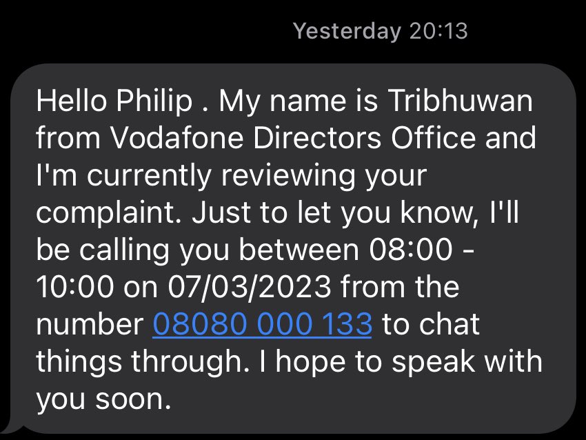 pgdh's tweet photo. @VodafoneUK of course, whether through incompetence, impotence or malice, they didn't... https://t.co/8zqNrA6zv5