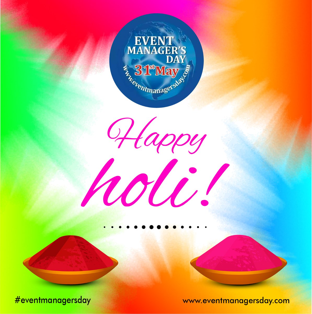 eventmanagersd's tweet photo. Happy Holi
#eventmanagersday #emd #events #wedding #gcemd https://t.co/FFyuDJjLbJ