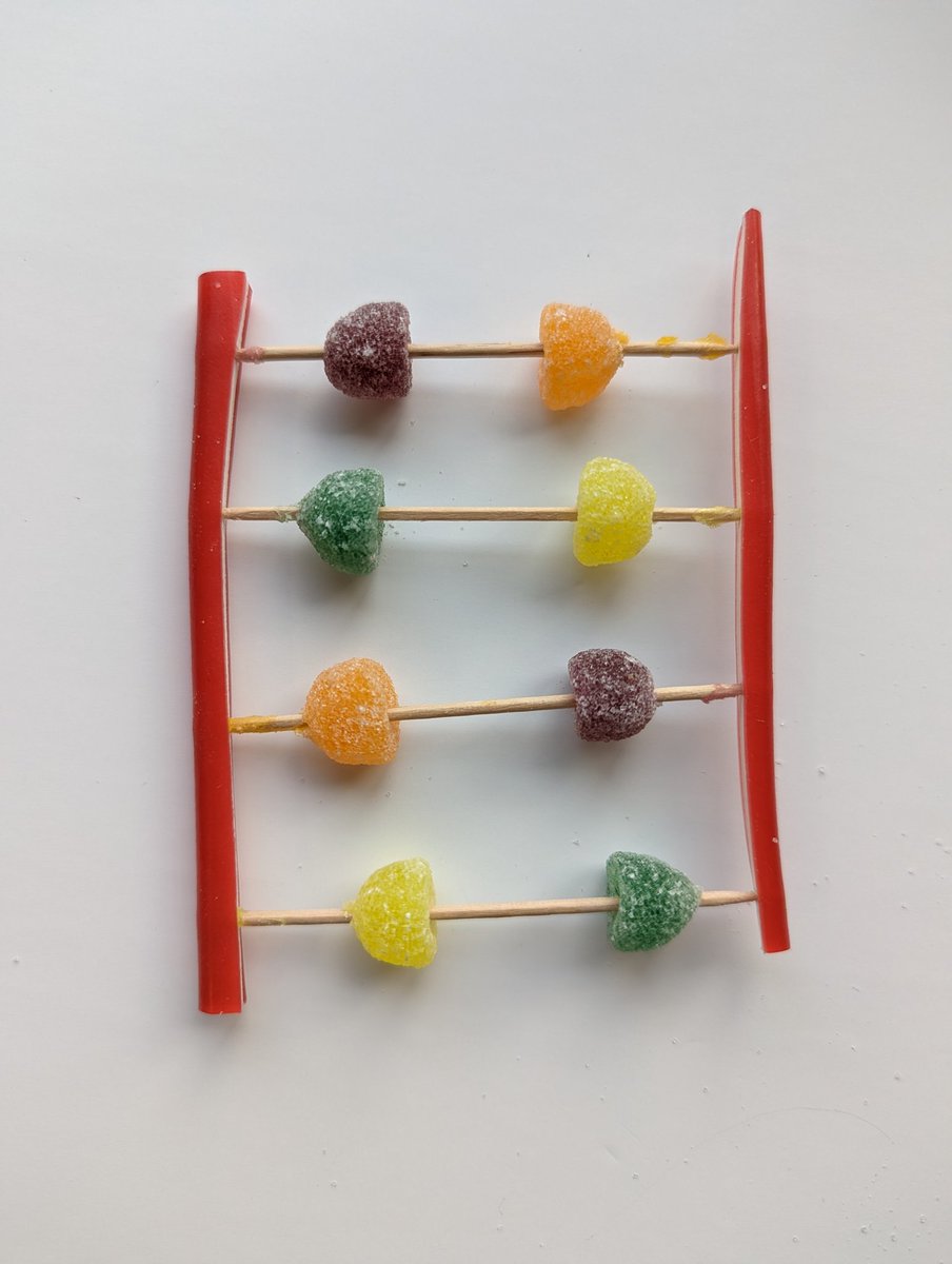 MrsP_SciTech's tweet photo. I can't be 100% sure, but I'm going out on a limb and saying there's not many jobs that require you to sort sweets by colour to make DNA models. Quite proud of mine π #sweets #DNA #SciTechLife @aa_science @AlcesterAcademy https://t.co/NQ2rmLESP1