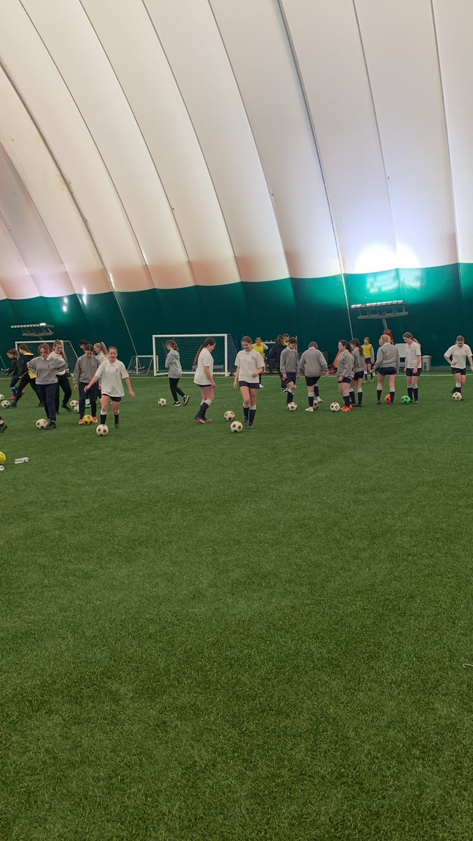 We’re at the Dome to celebrate #InternationalWomansDay with 9 local secondary schools #PLinspires #PLcommunities @HertfordshireFA @WatfordFC