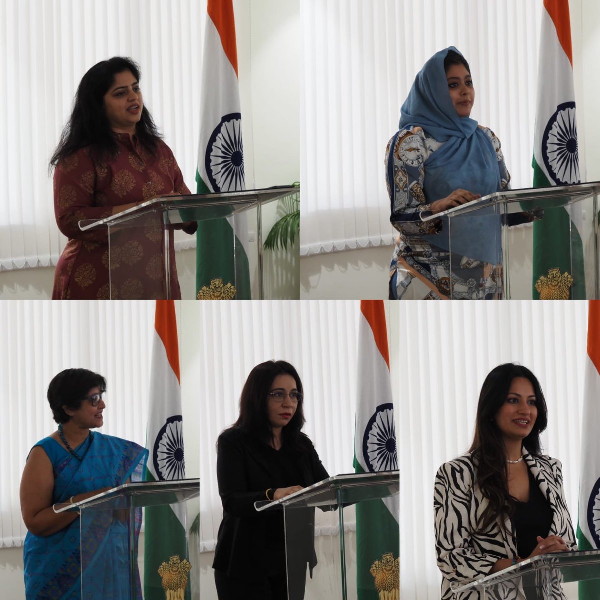 IndiainThailand's tweet photo. The Embassy organised an event to celebrate #InternationalWomensDay2023 . Distinguished women from various fields like education, medicine, NGOs, literature, finance, corporate etc participated &amp; shared inspiring stories from their professional lives. @MinistryWCD @MEAIndia https://t.co/jUEyQeMlMJ