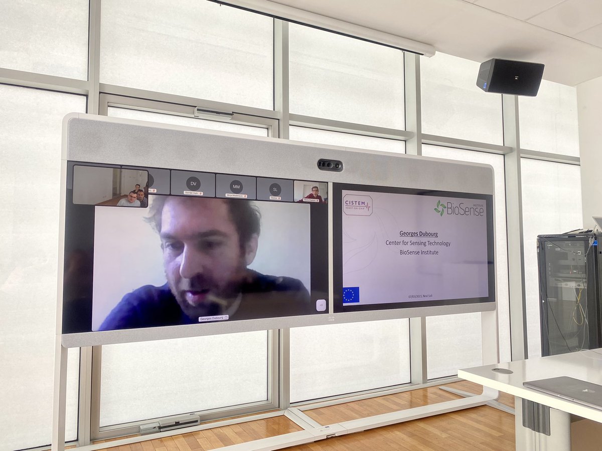 Cistem Project (@cistem_project) on Twitter photo Dr. Georges Dubourg from <a href="/BioSenseRS/">BioSense Institute</a> gave an interesting talk to his colleagues about ongoing work at <a href="/Cistem_Project/">Cistem Project</a>. Dr. Georges Dubourg from <a href="/BioSenseRS/">BioSense Institute</a> gave an interesting talk to his colleagues about ongoing work at <a href="/Cistem_Project/">Cistem Project</a>.