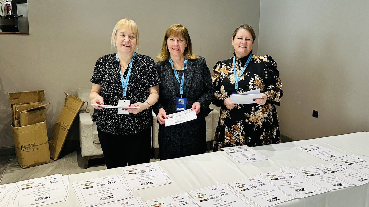 PaulNeades's tweet photo. The ladies that keep everything under control at this year #NPWConf2023 https://t.co/mTKMDqWmuh