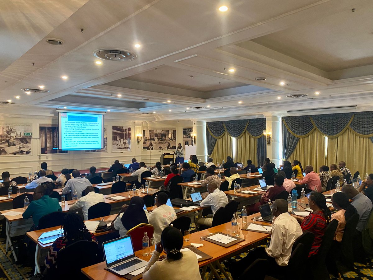 <a href="/CHS_ke/">Community Health Services Kenya</a> is rolling out community scorecard in Nairobi County. Currently, there is an ongoing training of County and Sub County Health Management Teams at the Sarova Stanley Hotel Nairobi. The training will then be cascaded to the CHAs and CHVs. This activity is supported by @ALMA