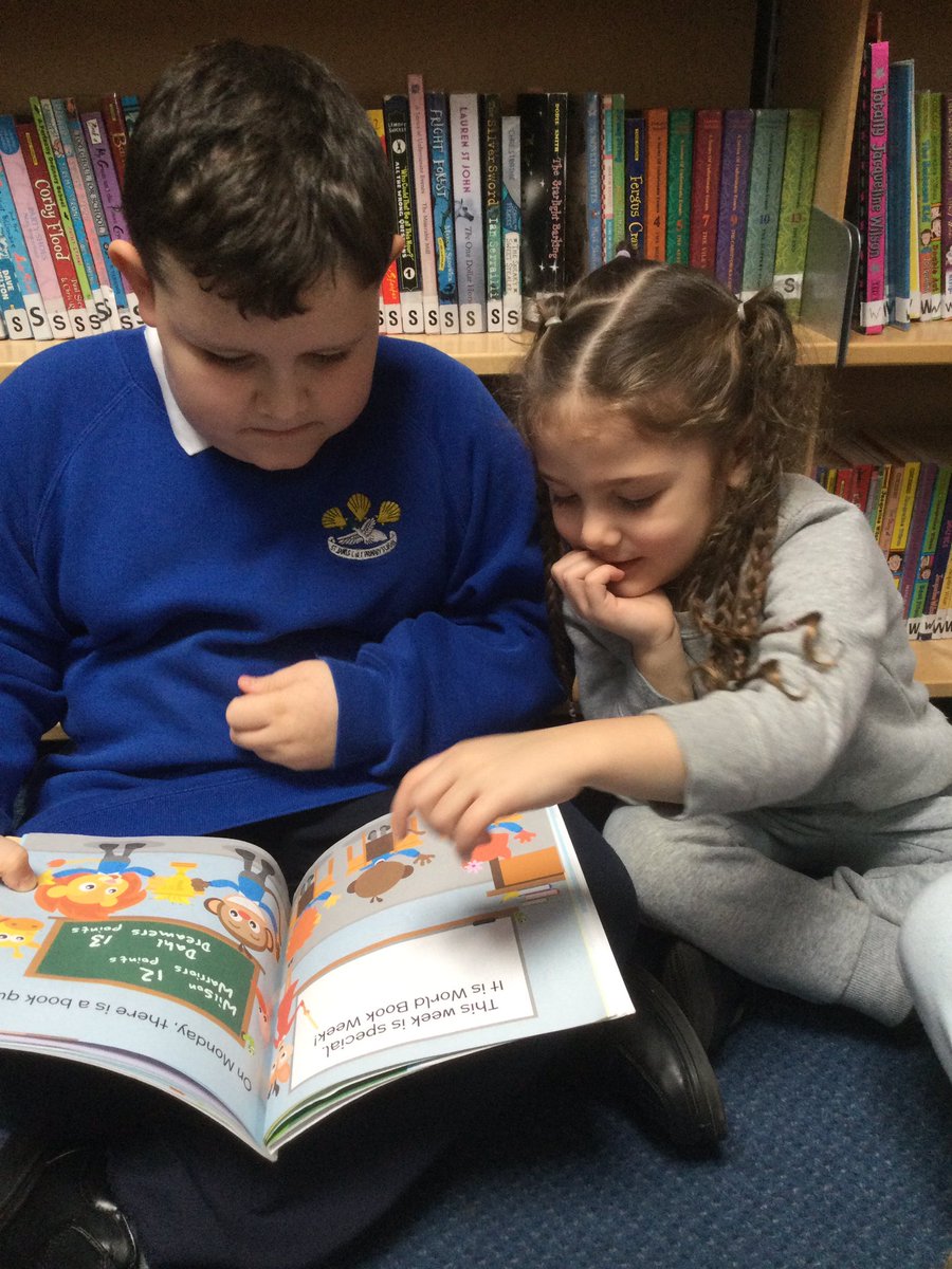 Y3StJamesNN5's tweet photo. Year 3 peer reading with Nursery 📚 https://t.co/ophJ0ayohN